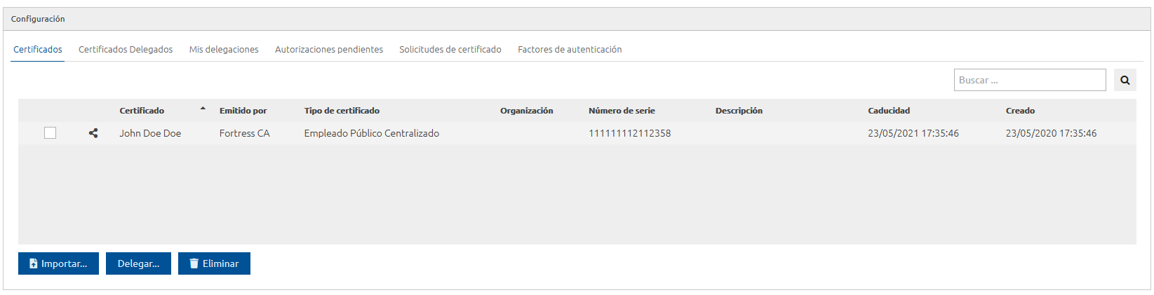 Certificados
