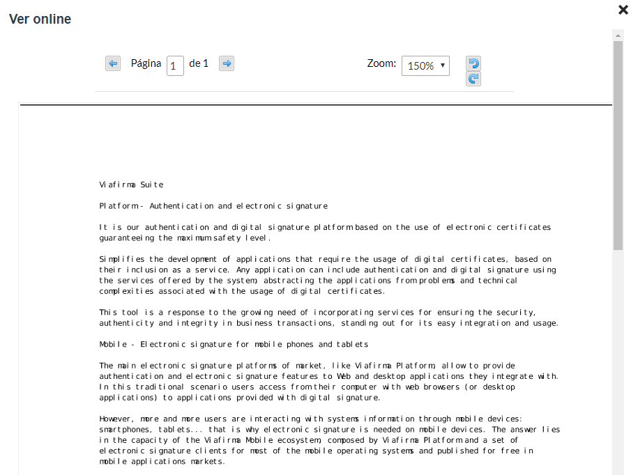 PDF preview